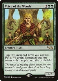 Voice of the Woods - Duel Decks: Anthology - Magic: The Gathering card