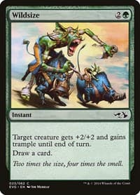 Wildsize - Duel Decks: Anthology - Magic: The Gathering card