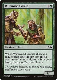 Wirewood Herald - Duel Decks: Anthology - Magic: The Gathering card