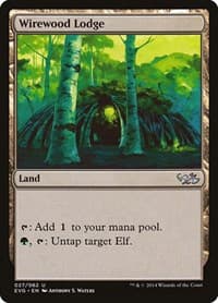 Wirewood Lodge - Duel Decks: Anthology - Magic: The Gathering card