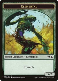 Elemental Token - Duel Decks: Anthology - Magic: The Gathering card