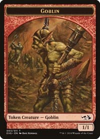 Goblin Token (EVG) - Duel Decks: Anthology - Magic: The Gathering card