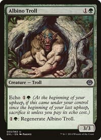 Albino Troll - Duel Decks: Anthology - Magic: The Gathering card