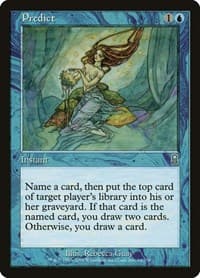 Predict - Odyssey - Magic: The Gathering card