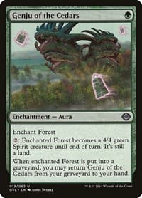 Genju of the Cedars - Duel Decks: Anthology - Magic: The Gathering card