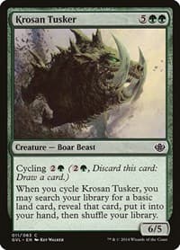 Krosan Tusker - Duel Decks: Anthology - Magic: The Gathering card