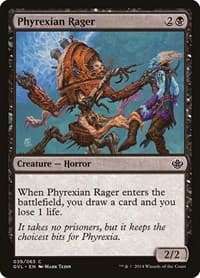 Phyrexian Rager - Duel Decks: Anthology - Magic: The Gathering card