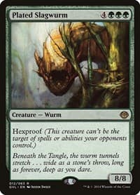 Plated Slagwurm - Duel Decks: Anthology - Magic: The Gathering card