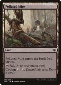 Polluted Mire - Duel Decks: Anthology - Magic: The Gathering card