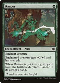 Rancor - Duel Decks: Anthology - Magic: The Gathering card