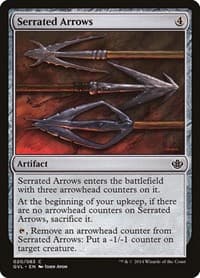 Serrated Arrows - Duel Decks: Anthology - Magic: The Gathering card