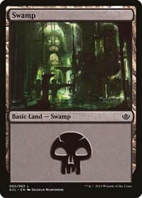 Swamp (060) (GVL) - Duel Decks: Anthology - Magic: The Gathering card