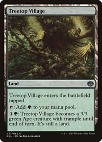 Treetop Village - Duel Decks: Anthology - Magic: The Gathering card