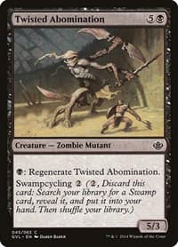 Twisted Abomination - Duel Decks: Anthology - Magic: The Gathering card