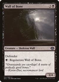 Wall of Bone - Duel Decks: Anthology - Magic: The Gathering card