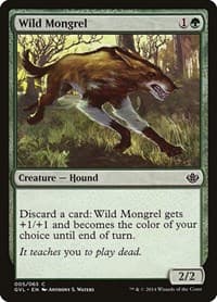 Wild Mongrel - Duel Decks: Anthology - Magic: The Gathering card