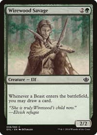 Wirewood Savage - Duel Decks: Anthology - Magic: The Gathering card