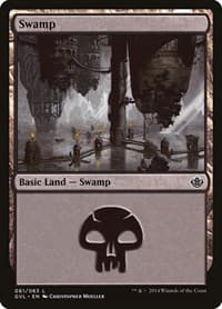Swamp (061) (GVL) - Duel Decks: Anthology - Magic: The Gathering card