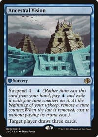 Ancestral Vision - Duel Decks: Anthology - Magic: The Gathering card