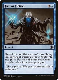 Fact or Fiction - Duel Decks: Anthology - Magic: The Gathering card