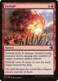 Fireball - Duel Decks: Anthology - Magic: The Gathering card