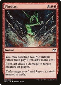 Fireblast - Duel Decks: Anthology - Magic: The Gathering card