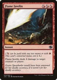 Flame Javelin - Duel Decks: Anthology - Magic: The Gathering card