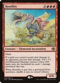 Hostility - Duel Decks: Anthology - Magic: The Gathering card