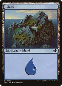 Island (031) (JVC) - Duel Decks: Anthology - Magic: The Gathering card