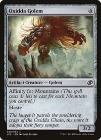 Oxidda Golem - Duel Decks: Anthology - Magic: The Gathering card