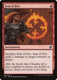 Seal of Fire - Duel Decks: Anthology - Magic: The Gathering card