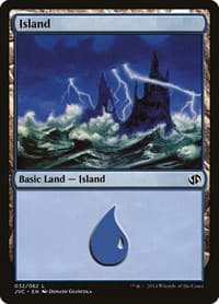 Island (032) (JVC) - Duel Decks: Anthology - Magic: The Gathering card