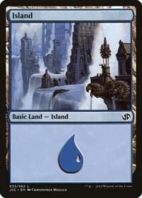 Island (33) (Jace vs. Chandra) - Duel Decks: Anthology - Magic: The Gathering card