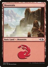 Mountain (062) (EVG) - Duel Decks: Anthology - Magic: The Gathering card