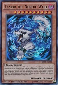 Fenrir the Nordic Wolf - Legendary Collection 5D's - YuGiOh card