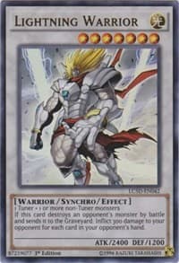 Lightning Warrior - Legendary Collection 5D's - YuGiOh card