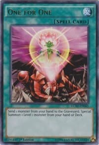One for One - Legendary Collection 5D's - YuGiOh card