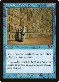 Words of Wisdom - Odyssey - Magic: The Gathering card