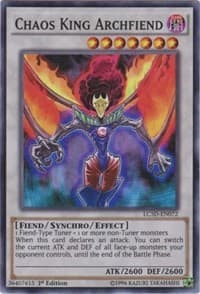 Chaos King Archfiend - Legendary Collection 5D's - YuGiOh card