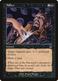 Afflict - Odyssey - Magic: The Gathering card