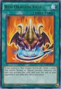 Red Dragon Vase - Legendary Collection 5D's - YuGiOh card