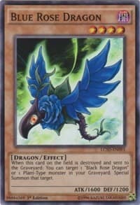 Blue Rose Dragon - Legendary Collection 5D's - YuGiOh card