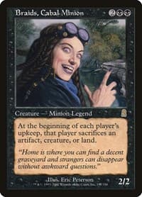Braids, Cabal Minion - Odyssey - Magic: The Gathering card