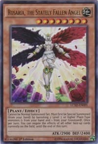 Rosaria, the Stately Fallen Angel - Legendary Collection 5D's - YuGiOh card