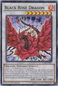 Black Rose Dragon - Legendary Collection 5D's - YuGiOh card