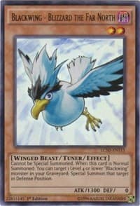 Blackwing - Blizzard the Far North - Legendary Collection 5D's - YuGiOh card