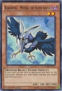 Blackwing - Mistral the Silver Shield - Legendary Collection 5D's - YuGiOh card