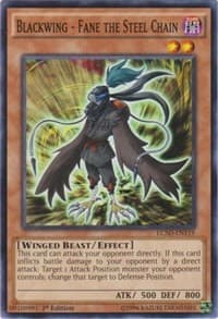 Blackwing - Fane the Steel Chain - Legendary Collection 5D's - YuGiOh card