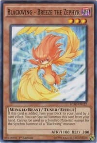 Blackwing - Breeze the Zephyr - Legendary Collection 5D's - YuGiOh card
