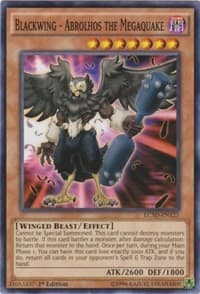 Blackwing - Abrolhos the Megaquake - Legendary Collection 5D's - YuGiOh card
